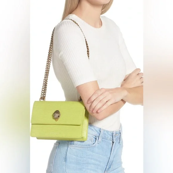 Kurt Geiger Small Leather Shoreditch Bag